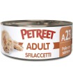 Petreet Adult A23 Sfilaccetti Pollo con Salmone 70 gr
