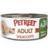 Petreet Adult A24 Sfilaccetti Pollo con Asparagi 70 gr