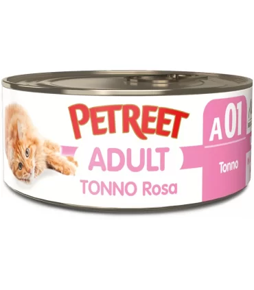 Petreet Adult A01 Tonno Rosa Tonno 70 gr