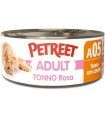 Petreet Adult A05 Tonno Rosa Tonno con Carote 70 gr
