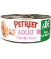 Petreet Adult A06 Tonno Rosa Tonno con Fagiolini 140 gr