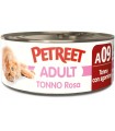 Petreet Adult A09 Tonno Rosa Tonno con Sgombro 70 gr