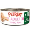 Petreet Adult A14 Tonno Rosa Tonno con Spinaci 70 gr