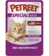 Petreet Special Adult SA04 100% Monoproteico Buste Sgombro 70 gr