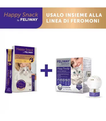 Feliway happy snack 6 stick 15 gr