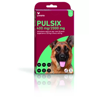 Pulsix spot on 4 pipette cani da 25 fino a 40 kg
