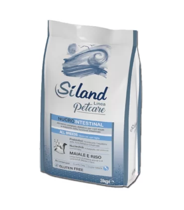 Siland Petcare nucrointestinal cane adult all breeds maiale e riso 3 kg