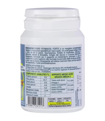 Petformance fermaDol forte 60 compresse 66 gr