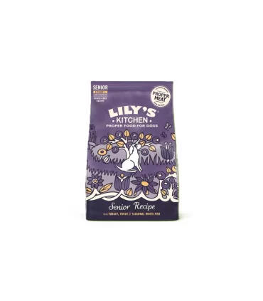 Lily's Kitchen cane senior tacchino trota pesce bianco 2,5 kg