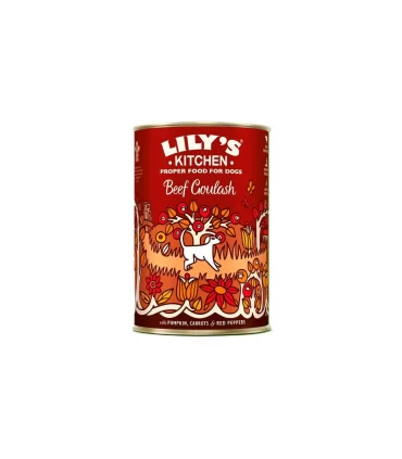 Lily's Kitchen cane adult beef goulash zucca carote peperoni rossi 400 gr