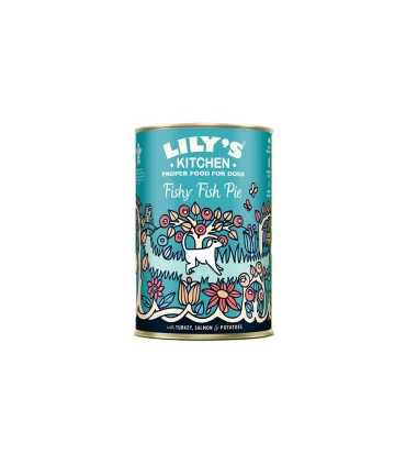 Lily's Kitchen cane adult fishy fish pie tacchino salmone patate 400 gr