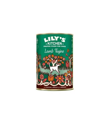Lily's Kitchen cane adult Lamb Tagine couscous albicocca cannella 400 gr