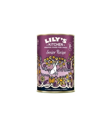 Lily's Kitchen cane senior recipe tacchino mirtilli pastinaca 400 gr