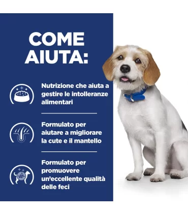 Hill's Prescription Diet cane food sensitivities z/d low fat 10 kg