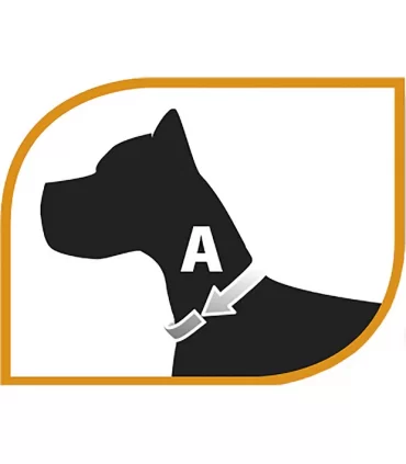 Ferplast chrome CSS5516 collare semistrangolo