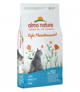 Almo Nature Life Maintenance gatto adult pesce azzurro e riso 12 kg