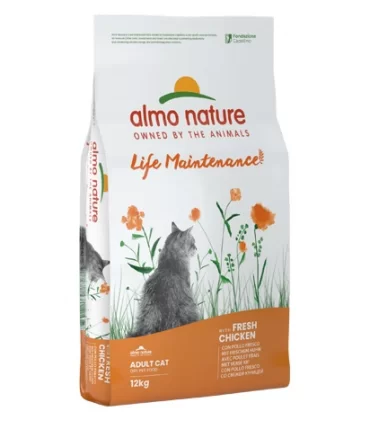 Almo Nature Life Maintenance gatto adult con pollo fresco 12 kg