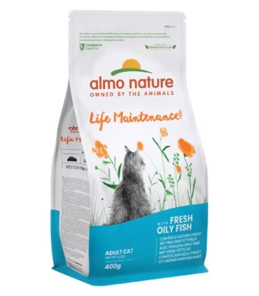 Almo nature holistic gatto adult pesce azzurro e riso 400 gr