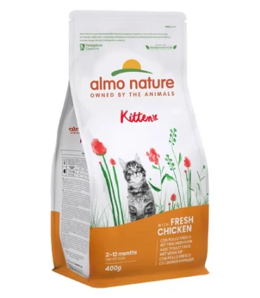 Almo nature kitten con pollo fresco 400 gr