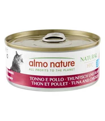Almo nature HFC natural gatto Adult tonno e pollo 150 gr