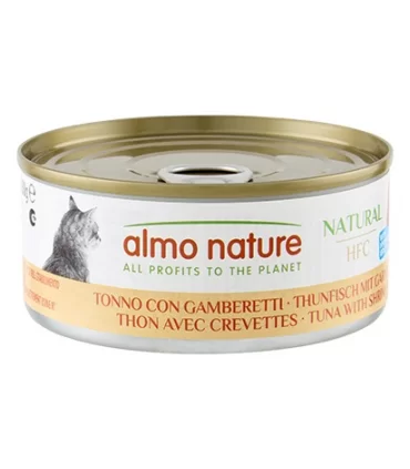 Almo nature HFC natural gatto Adult tonno e gamberetti 150 gr