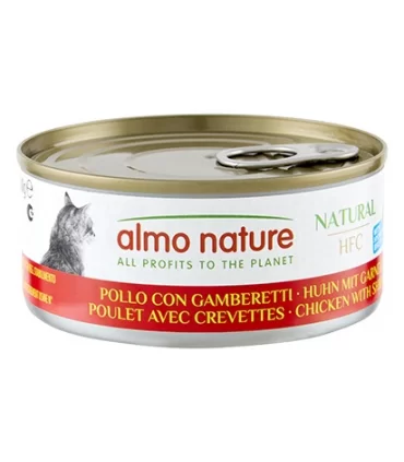 Almo nature HFC natural gatto Adult pollo e gamberetti 150 gr