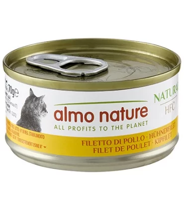 Almo nature hfc natural gatto adult filetto di pollo 70 gr