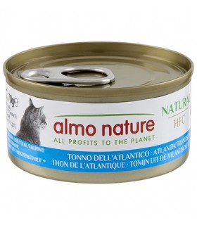 Almo nature hfc natural gatto adult tonno dell'atlantico 70 gr