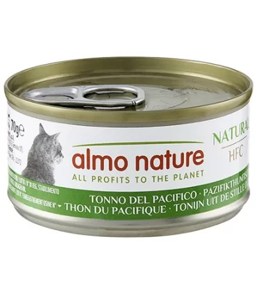 Almo nature hfc natural gatto adult tonno del pacifico 70 gr