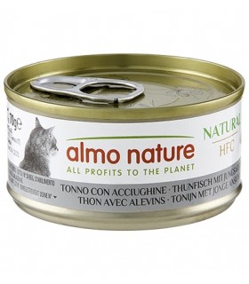 Almo nature hfc natural gatto adult tonno con acciughine 70 gr