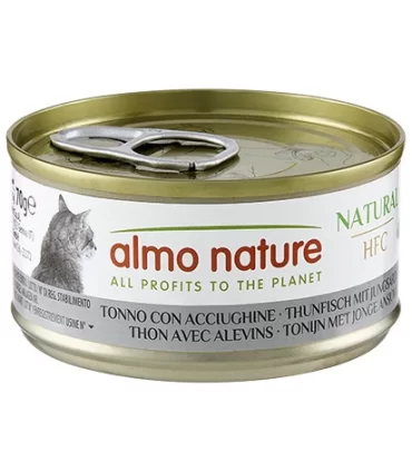 Almo nature hfc natural gatto adult tonno con acciughine 70 gr