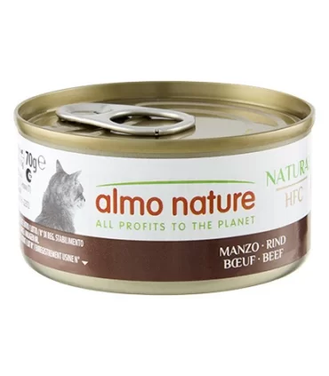 Almo nature hfc natural gatto adult manzo 70 gr