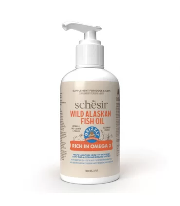 Schesir Wild Alaskan Fish Oil Omega 3 Plus 1 lt