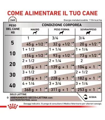 Royal canin Gastrointestinal cane 400 gr