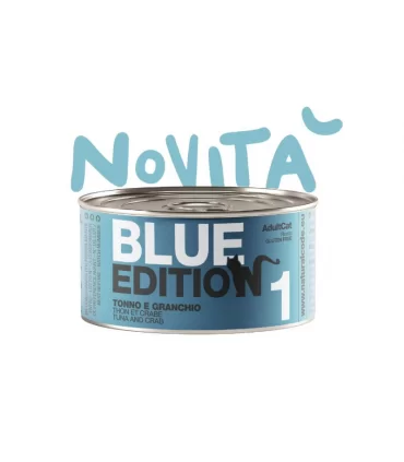 Natural code gatto blu edition 1 tonno e granchio 85 gr