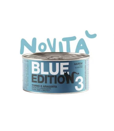 Natural code gatto blu edition 3 tonno e aragosta 85 gr