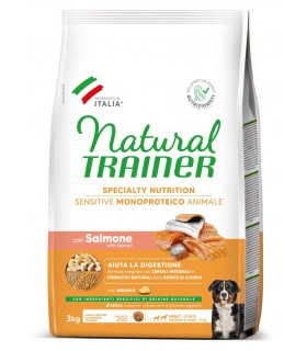 Natural Trainer specialty nutrition cane medium & maxi adult salmone 3 kg