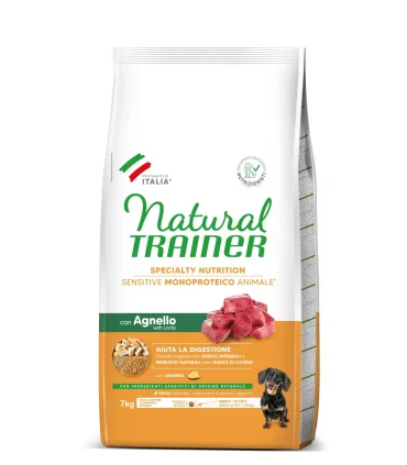 Natural Trainer specialty nutrition cane small&toy adult agnello 7 kg