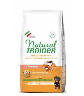 Natural Trainer specialty nutrition cane small&toy adult salmone 7 kg