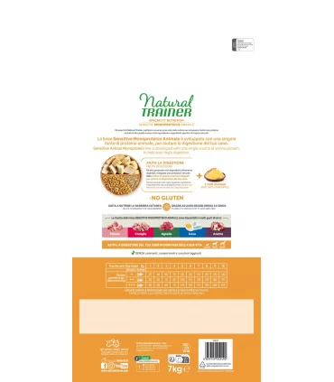 Natural Trainer specialty nutrition cane small&toy adult salmone 7 kg