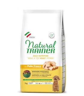 Natural Trainer daily nutrition cane small&toy adult pollo 7 kg