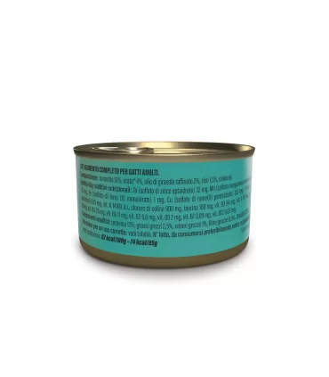 Schesir gatto gelatina tonnetto con orata 85 gr