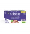 Schesir gatto tonnetto con manzo multipack 6 x 50 gr