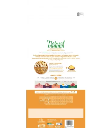 Natural Trainer specialty nutrition cane medium & maxi adult coniglio 12 kg