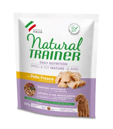 Natural Trainer daily nutrition cane small&toy mature Pollo fresco 800 gr