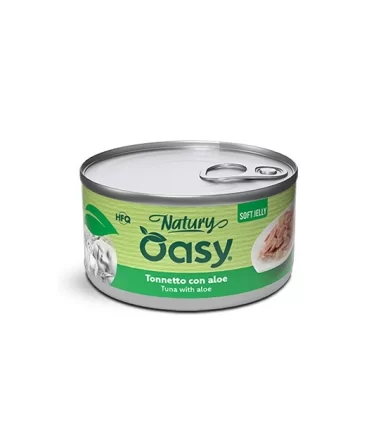Oasy Wet Cat Natury Soft Jelly TONNETTO CON ALOE Lattina 150 gr