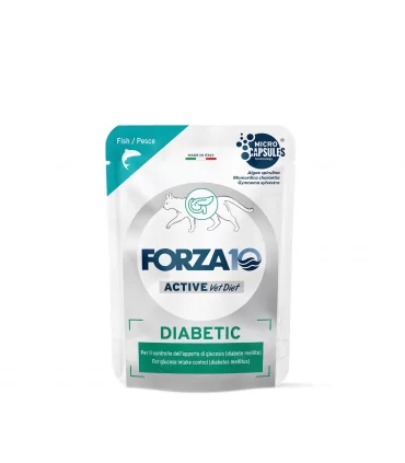 Forza 10 gatto diabetic active vet diet pesce 80 gr