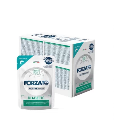 Forza 10 gatto diabetic active vet diet pesce 80 gr