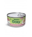 Oasy Wet Cat Natury Soft Jelly POLLO CON PROSCIUTTO DI POLLO Lattina 150 gr