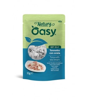 Oasy Wet Cat Natury Soft Jelly TONNETTO CON ORATA bustina 70 gr